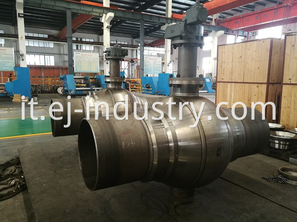 welded body ball valve